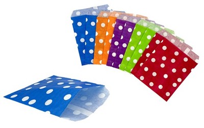 PAKNOR® Sacchetti di carta 100 sacchetti regalo colorati 13 x 17 cm sacc
