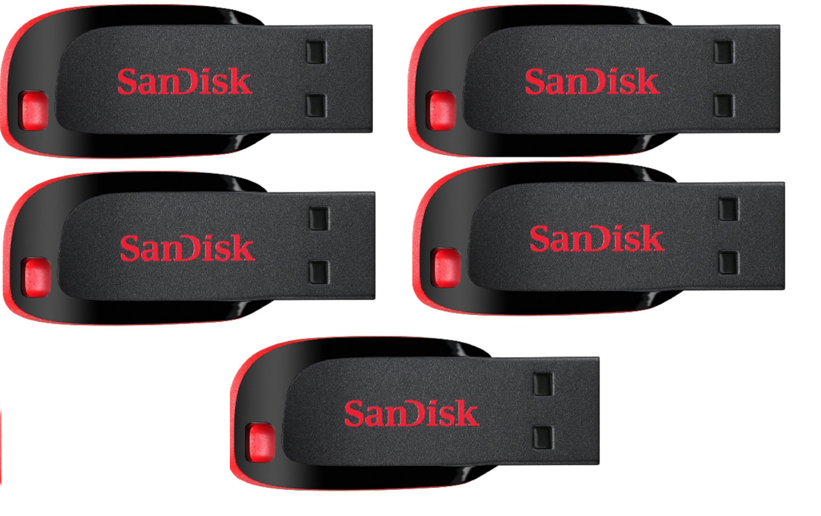 Sandisk 8GB 16GB 32GB 64GB 128GB Cruzer Blade Flash Drive Memory Stick USB Lot