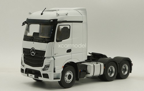イタレリMercedes-Benz Actros 1854 1/24 1/24 Scale Mercedes Benz Actros Truck Tractor White Diecast