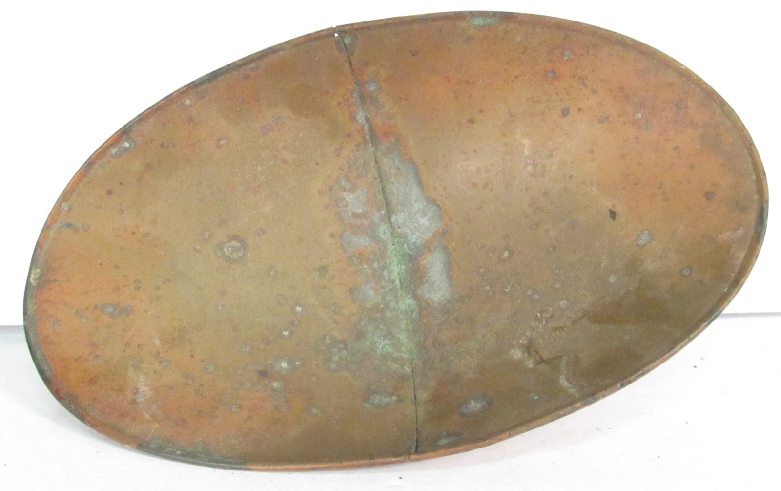 Antique General Store Brass Scale Pan Candy Hardware Tray Scoop