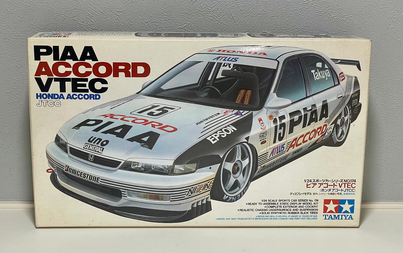 タミヤ　PIAA アコード TAMIYA 24174 1/24 Scale Kit PIAA ACCORD VTEC - HONDA ACCORD