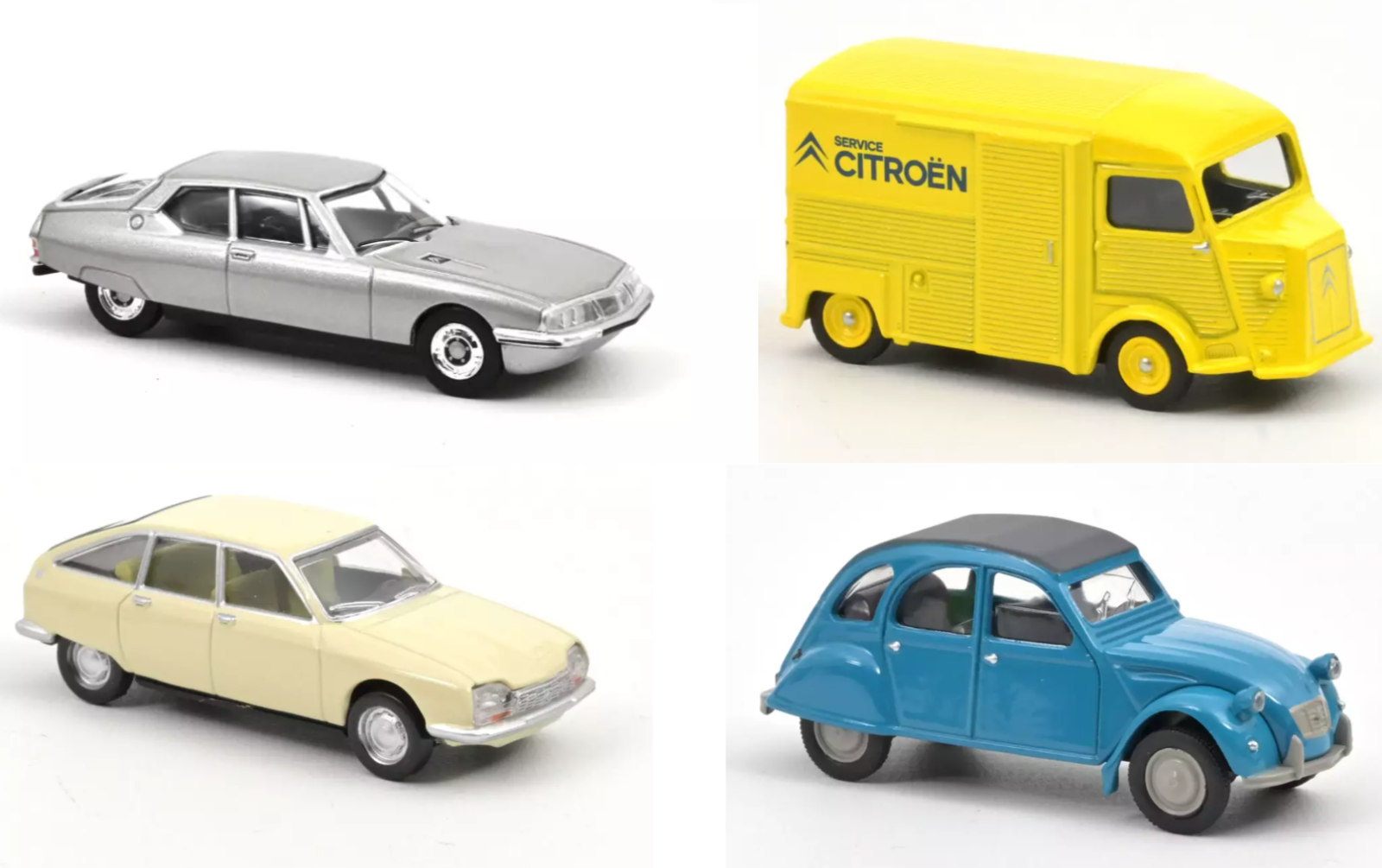 NOREV CITROEN 2CV ミニカー 1/18 Citroen 2CV Red With Decor