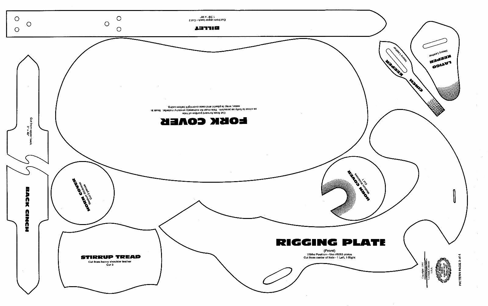 Complete Saddlemaking Course: Book, DVD & Patterns PLUS Saddle Savvy Book at 50%