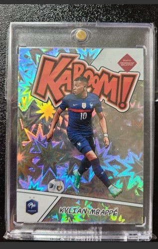Kylian Mbappe 2021-22 Donruss Road to Qatar Kaboom! KABOOM