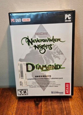 Neverwinter Nights Diamond (PC DVD-ROM, Atari) New Sealed 