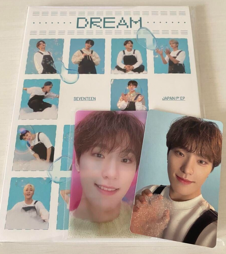 SEVENTEEN DINO DREAM FC CARAT VER. CD PHOTOCARD Weverse PC