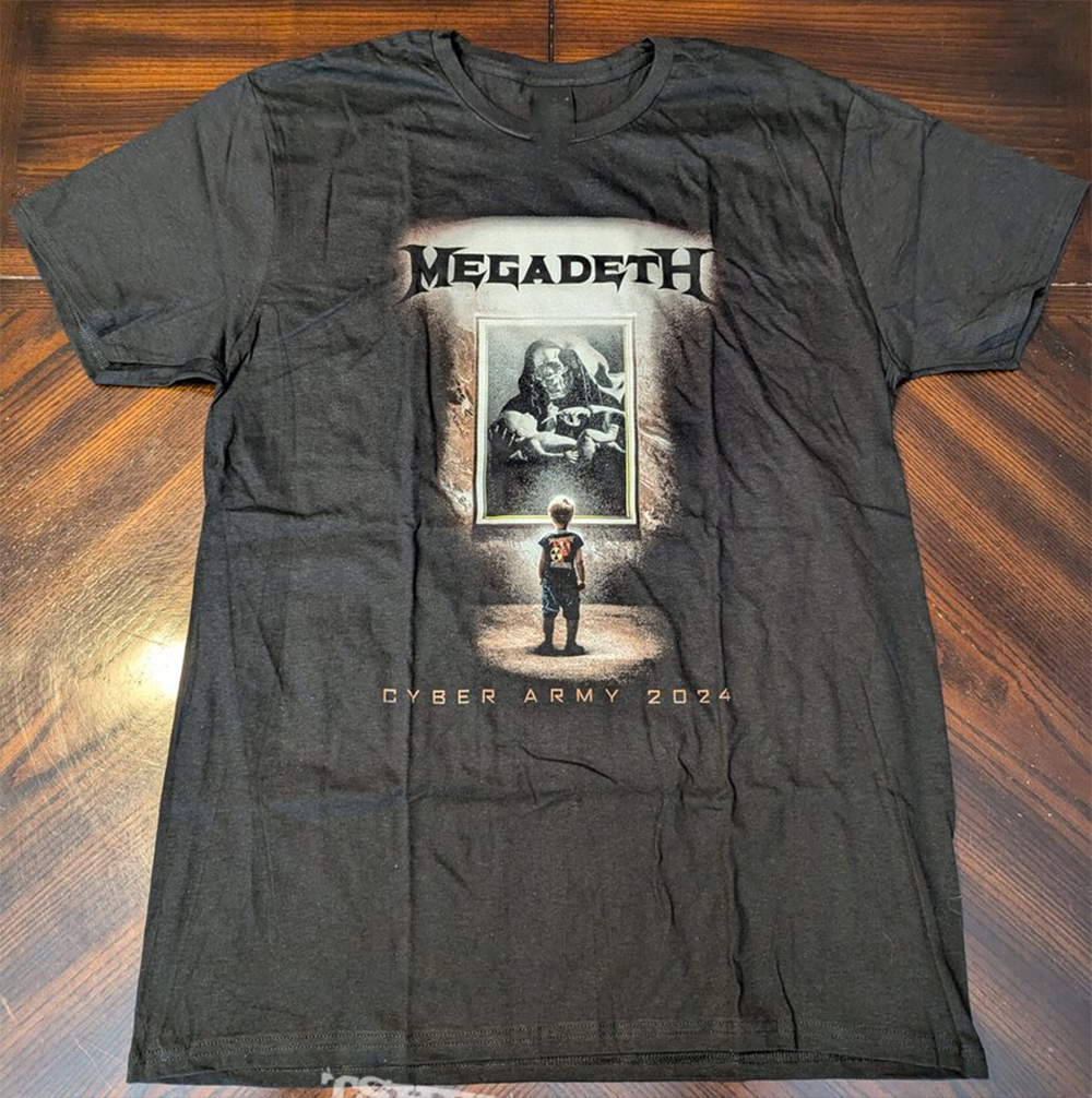 MEGADETH  ホッケーシャツ IMMACULATE XL Vintage Megadeth Rattlehead 83 Hockey Jersey