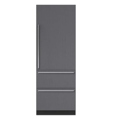 Sub-Zero DET3050CI/R 30'' Designer Over-and-Under Refrigerator/Freezer - Panel