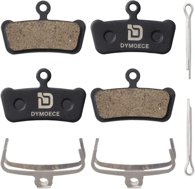 Bicycle Disc Brake Pads, Resin Semi-Metallic,Sintered Metal 2 Pairs
