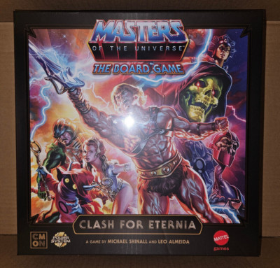 Masters of the Universe Clash For Eternia Base Core Board Game CMON Mattel