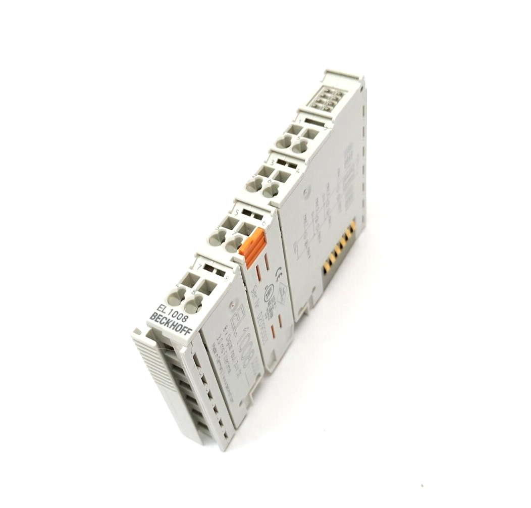 Beckhoff EL1008 EtherCAT Terminal, 8-Channel Digital Input Module 24VDC Beckhoff EL1008 EtherCAT Terminal, 8-Channel Digital Input Module 24VDC