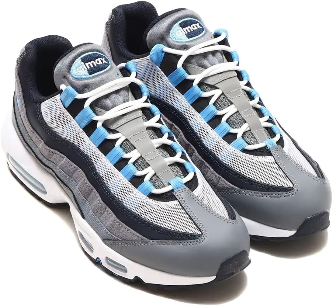 Nike Air Max 95 Cool Grey University Blue Dark Obsidian