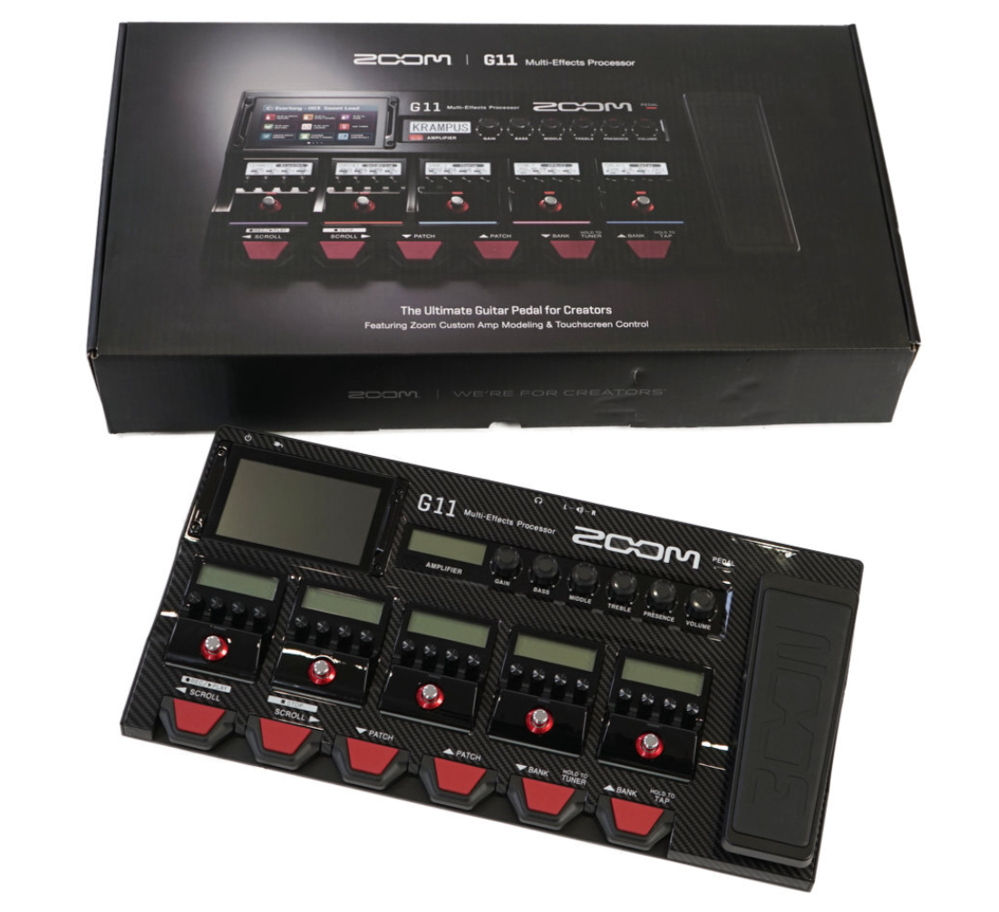 ZOOM G11 ギターエフェクター Amazon | ZOOM ズーム G11 ギター用エフェクター ブラック IR