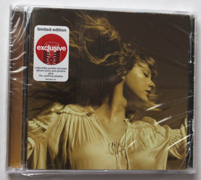 TAYLOR SWIFT FEARLESS TAYLOR'S VERSION [NEW CD] TARGET EXCLUSIVE POSTER