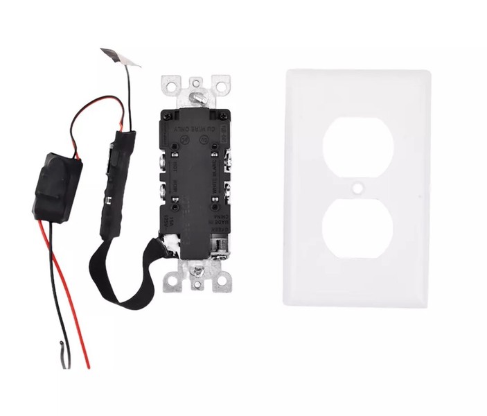 Nanny Camera Wall AC Outlet Home Security Hidden Camera Audio Video Recorder - Image 12