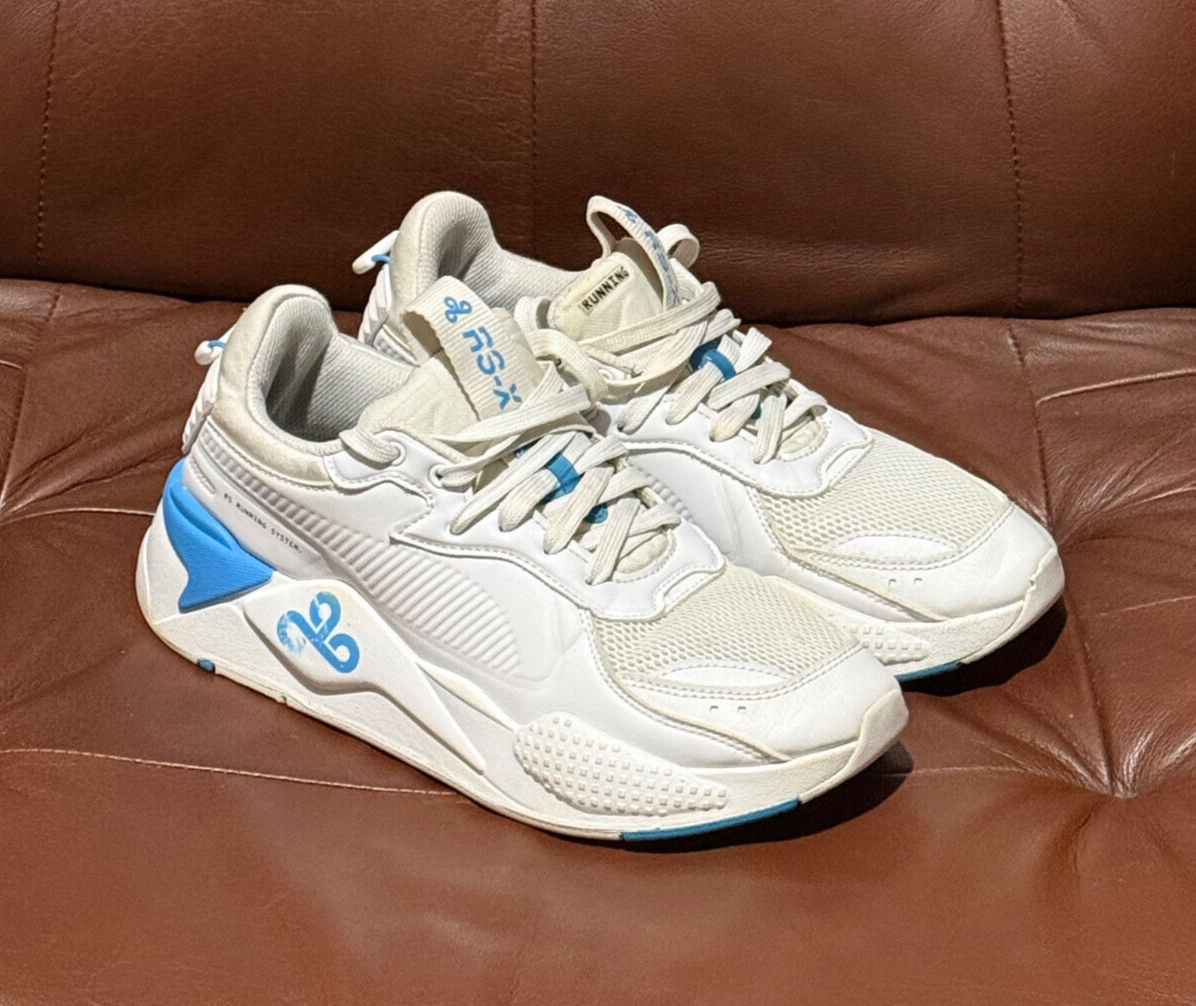 【中古】 8 Y Mas! / Que Mas 69 New Adidas Originals ZX 8000 Bliss Multi Sneakers White