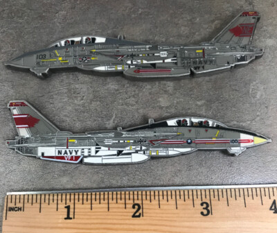 VF-1 Wolfpack F-14 Tomcat Challenge Coin