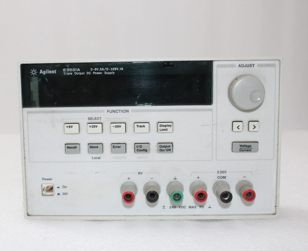 AGILENT E3631A FRONT OPERATING PANEL | eBay