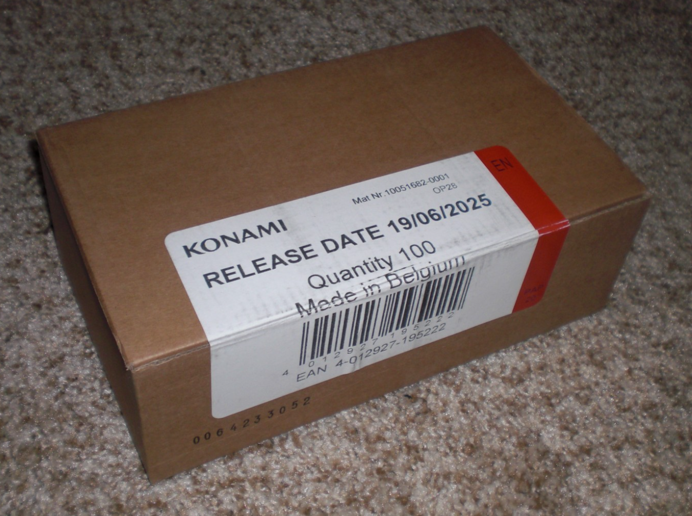 EURO YuGiOh OTS Tournament Pack 28 Case BOX 100 Packs EU SEALED