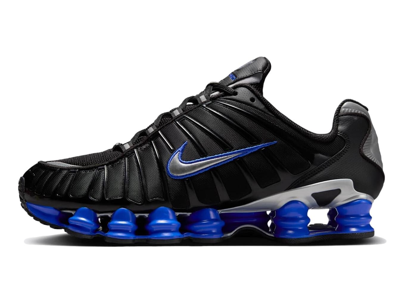 靴 Nike Shox TL 25.5 NIKE W SHOX TL BLACK/BLACK-MTLC HEMATITE-MAX ORANGE（ナイキ