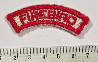 California Inland Empire Council Camp Helendade Segment Rocker Firebird Trail