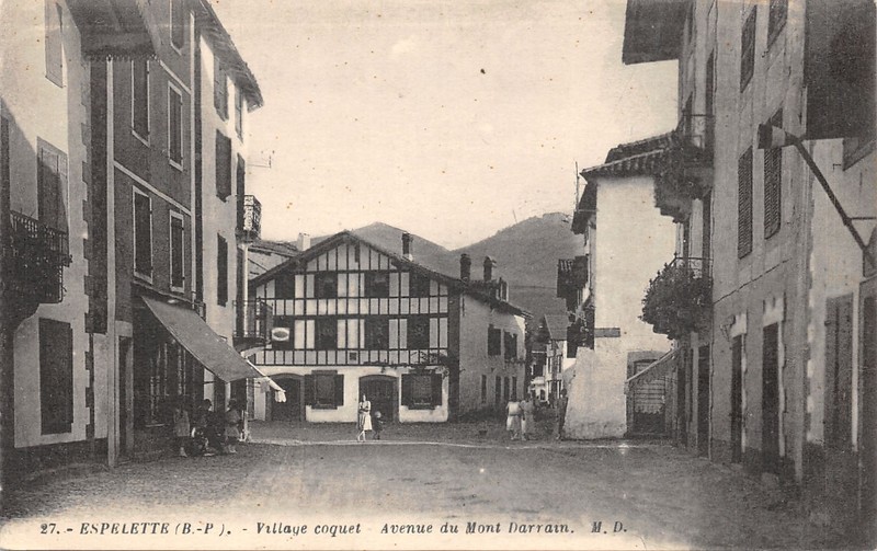 64-Espelette-Avenue Du Mont Darrain-NÂ°6030-B/0243