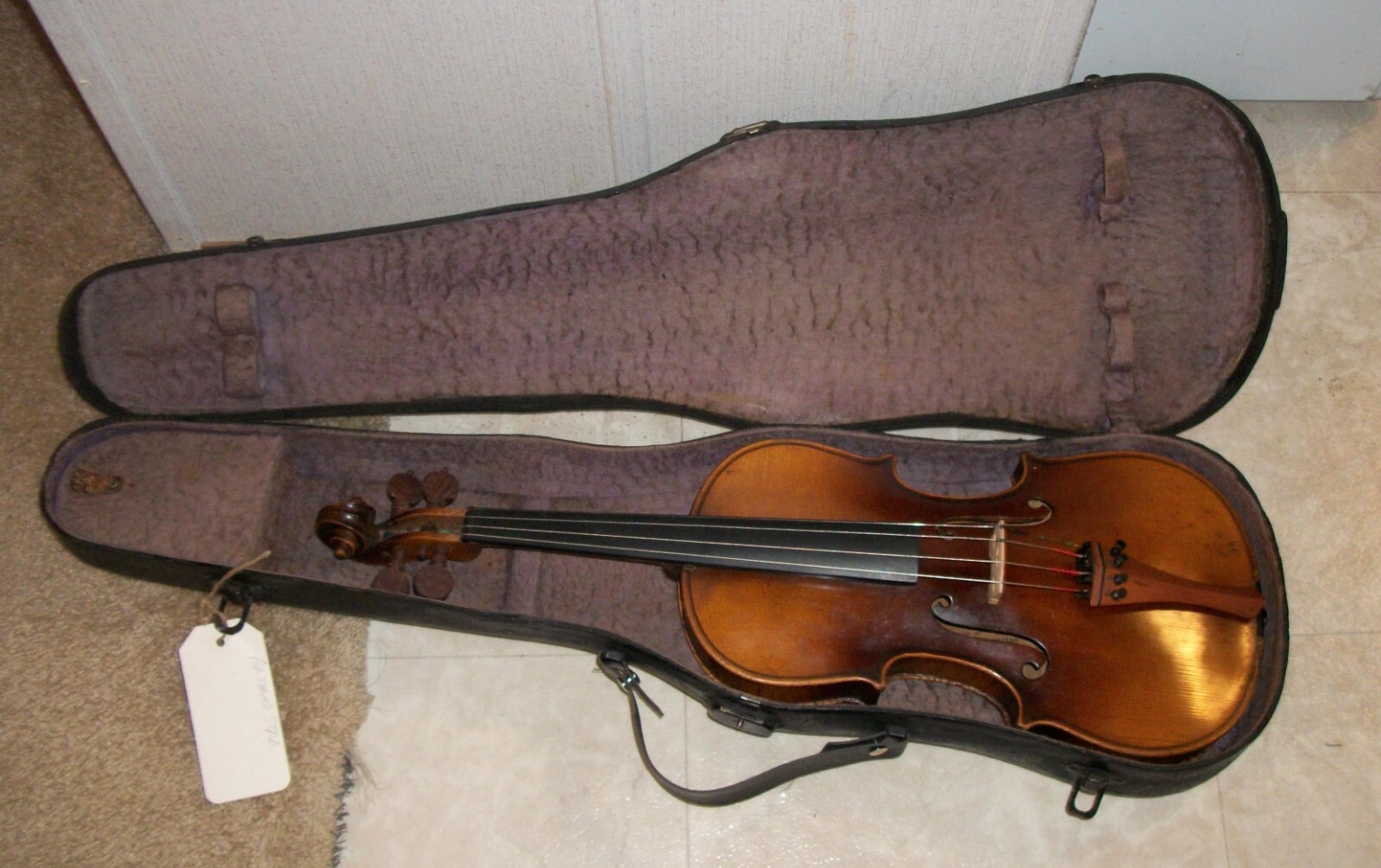 Antonius Stradivarius バイオリン コピー 4/4 ドイツ Early 1900's Antonius Stradivarius Copy Made in Germany 4/4