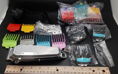 NEW, Electric Clippers with Magnetic Clip-on Guides & Additional Accessories