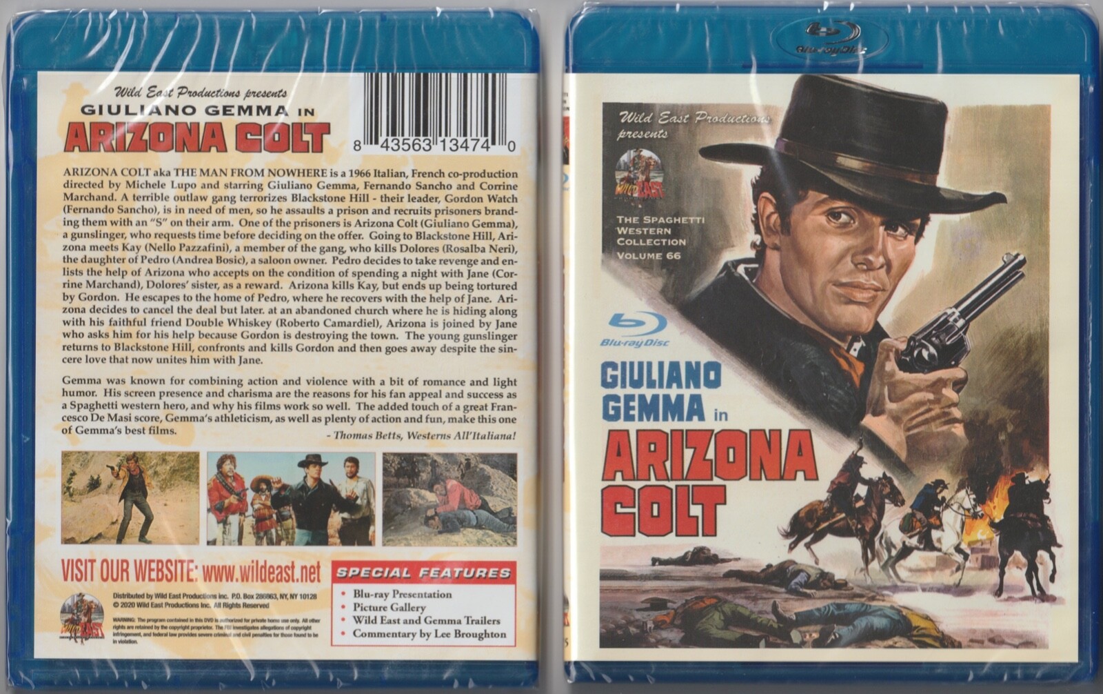 その他 Napa to Monterey [DVD] Arizona Colt aka The Man From Nowhere (1966) [Blu-ray] OOP