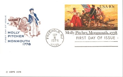 10¢ 1979 Casimir Pulaski Savannah 1779 1st Day Issue VINTAGE POSTCARD 526
