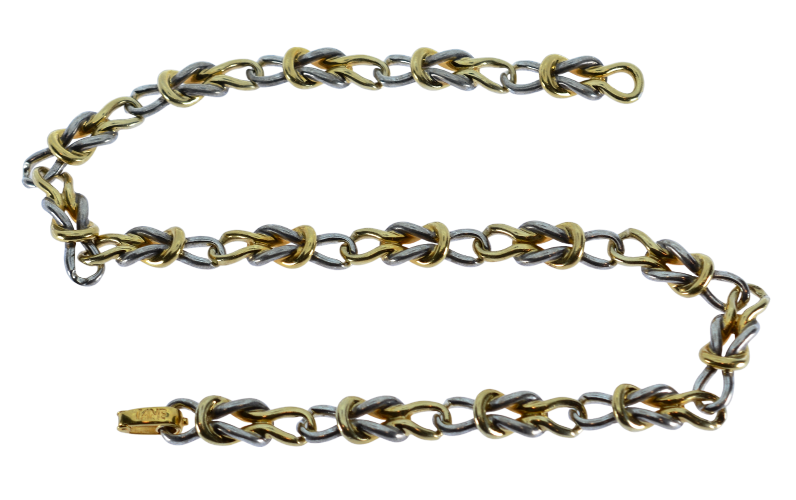 【 mexican　jewelry　925 】 Vintage 925 Sterling Silver TA-86 Mexico Unique Link
