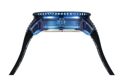 Pre-owned Tendence Dc Batman Collection Ty532017 Limited Bat-signal Flash Quartz Watch