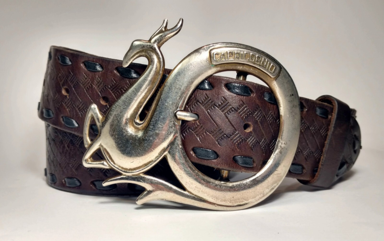 Vintage Castillo Belt Buckle Spain Elche Capricorn Zodiac Vintage Castillo Belt Buckle Spain Elche Capricorn Zodiac