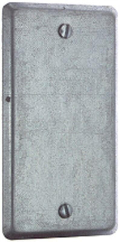 Thomas & Betts 58-c-1 Single Gang Blank Utility Box Cover,no 58-c-1
