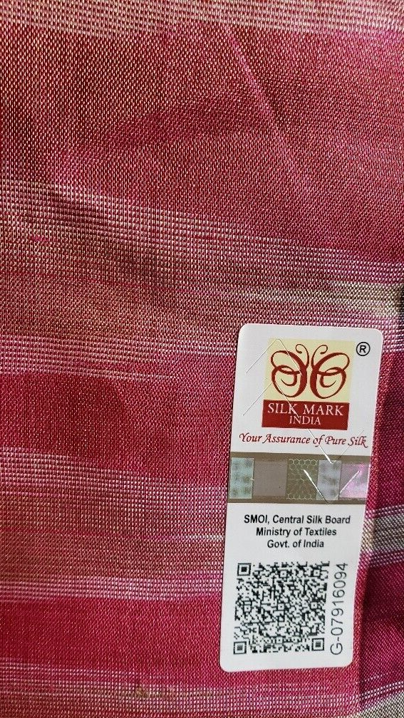 100% Pure  Silk Handloom Saree Blouse  Silk Mark  Bollywood Party Wedding Wear