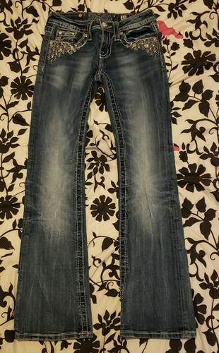 Miss Me Little Girl Jeans Size 10 Bling Rhinestone