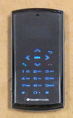 Sanyo Incognito SCP-6760 - Silver ( Boost Mobile ) Rare CDMA Keyboard Phone READ