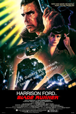 Blade Runner (1982) Movie Poster - Size (24''x36'')