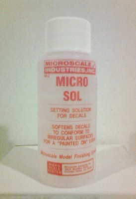 Microscale Industries Micro Sol MI-2, Decal setting solution.