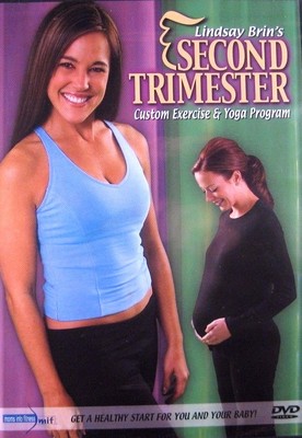 Lindsay Brin's Second Trimester Exercise & Yoga Pgm (New DVD) FreeShip Pregnancy