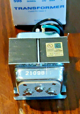 Edwards Signalling Transformer 598 120V 8/16/24V 30W BRAND NEW SEALED