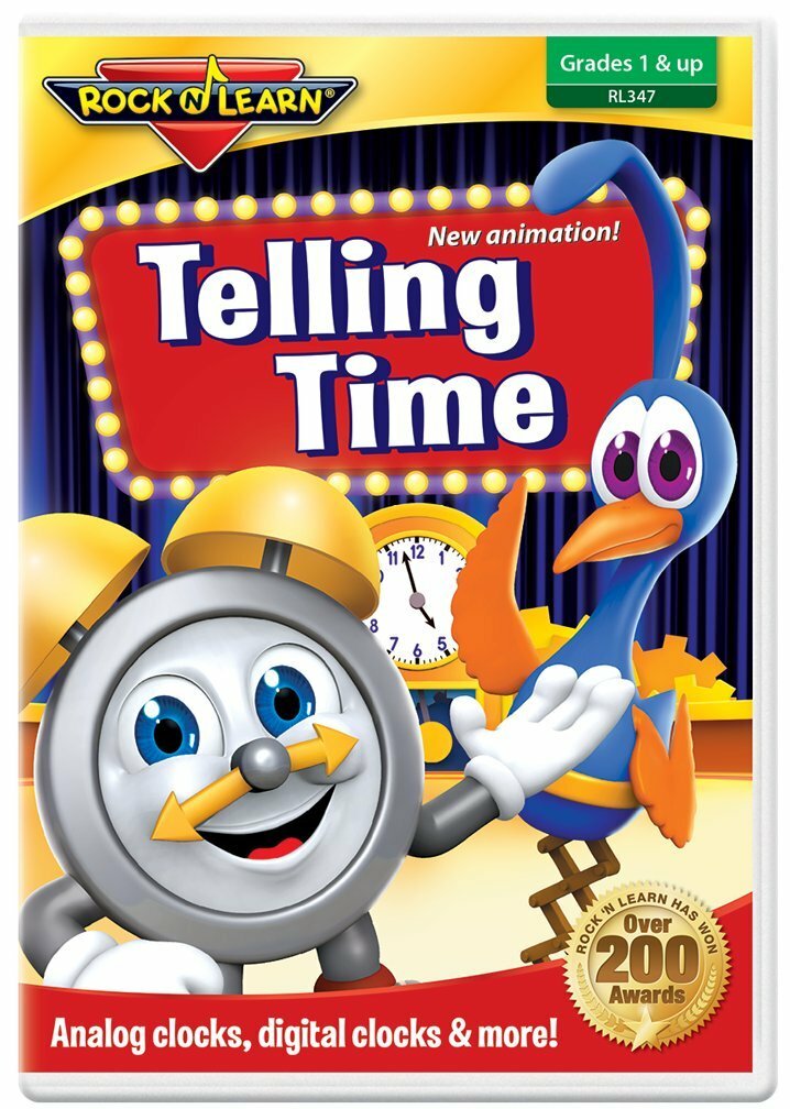 New! Early Math DVD Collection: Addition  Subtraction Rap Telling Time Money