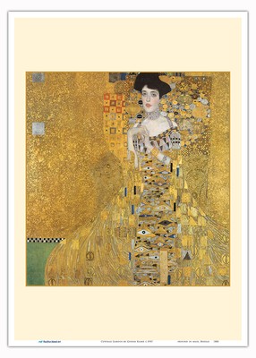 The Lady in Gold - Portrait of Adele Bloch-Bauer by Gustav Klimt 1907
