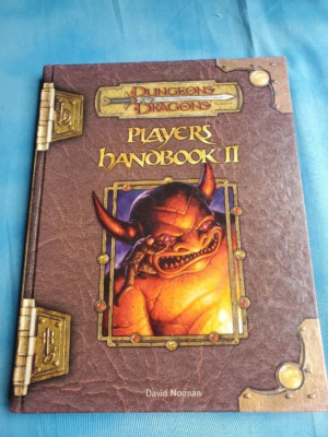 Dungeons & Dragons Players Handbook 2 3.5  1st printing wizards roleplaying