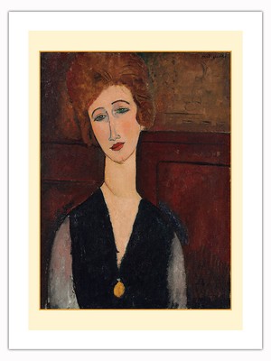 Portrait of a Woman 2 by Amedeo Modigliani 1917