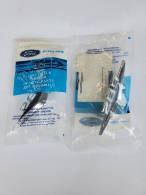 NOS Ford 1963 - 1966 BRONCO MUSTANG COMET FALCON  289  Emblem SET C30Z-16228-B