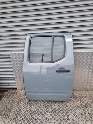NISSAN NAVARA D40 DOOR REAR PASSENGER SIDE HIPPO GREY K26 2006-2009