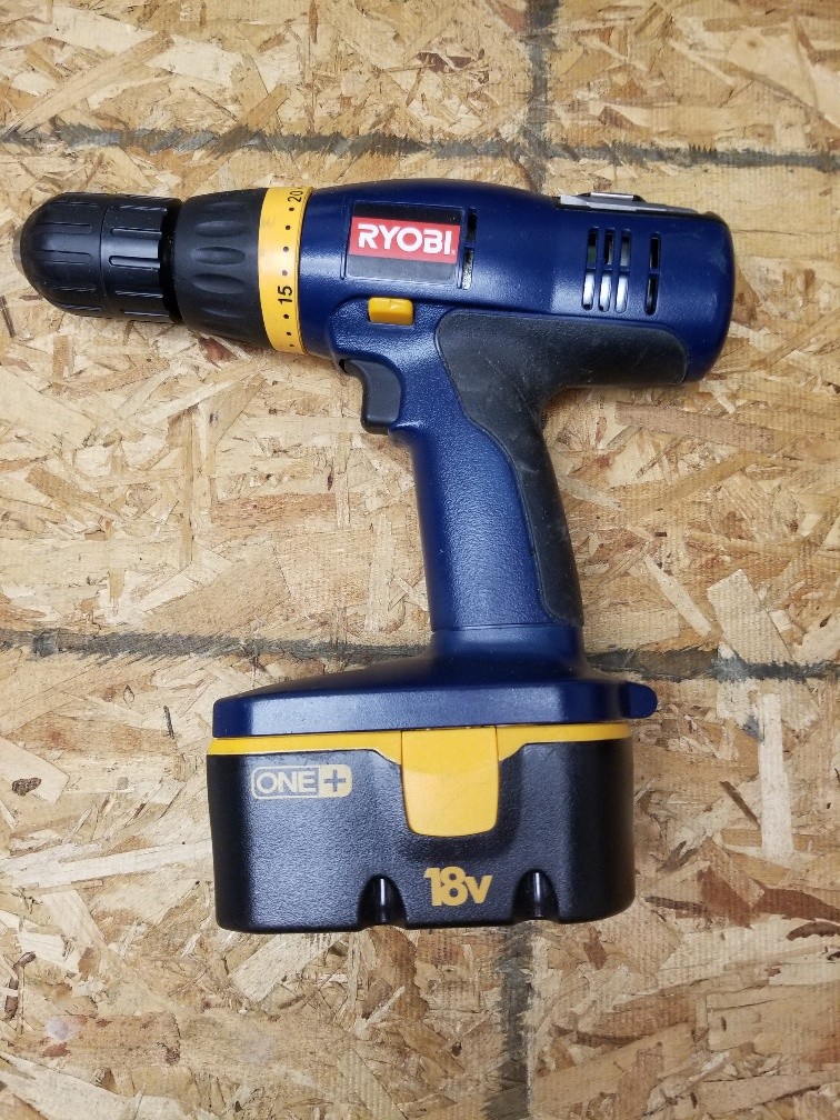 Ryobi ONE+ 18V Combo Kit, 2 Batteries, Skill Saw, 1/2