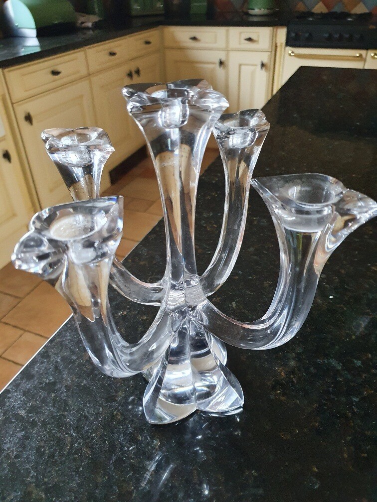 Villeroy & Boch 5 arm candle holder excellent condition in Billericay