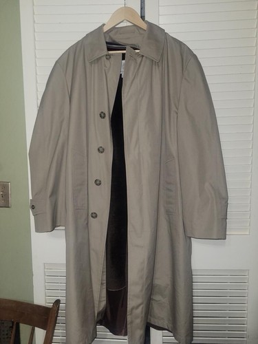 ジャケット・アウター LONDON FOG Vintage Trench Coat Vintage London Fog Classic Beige Cotton Maincoats Shell
